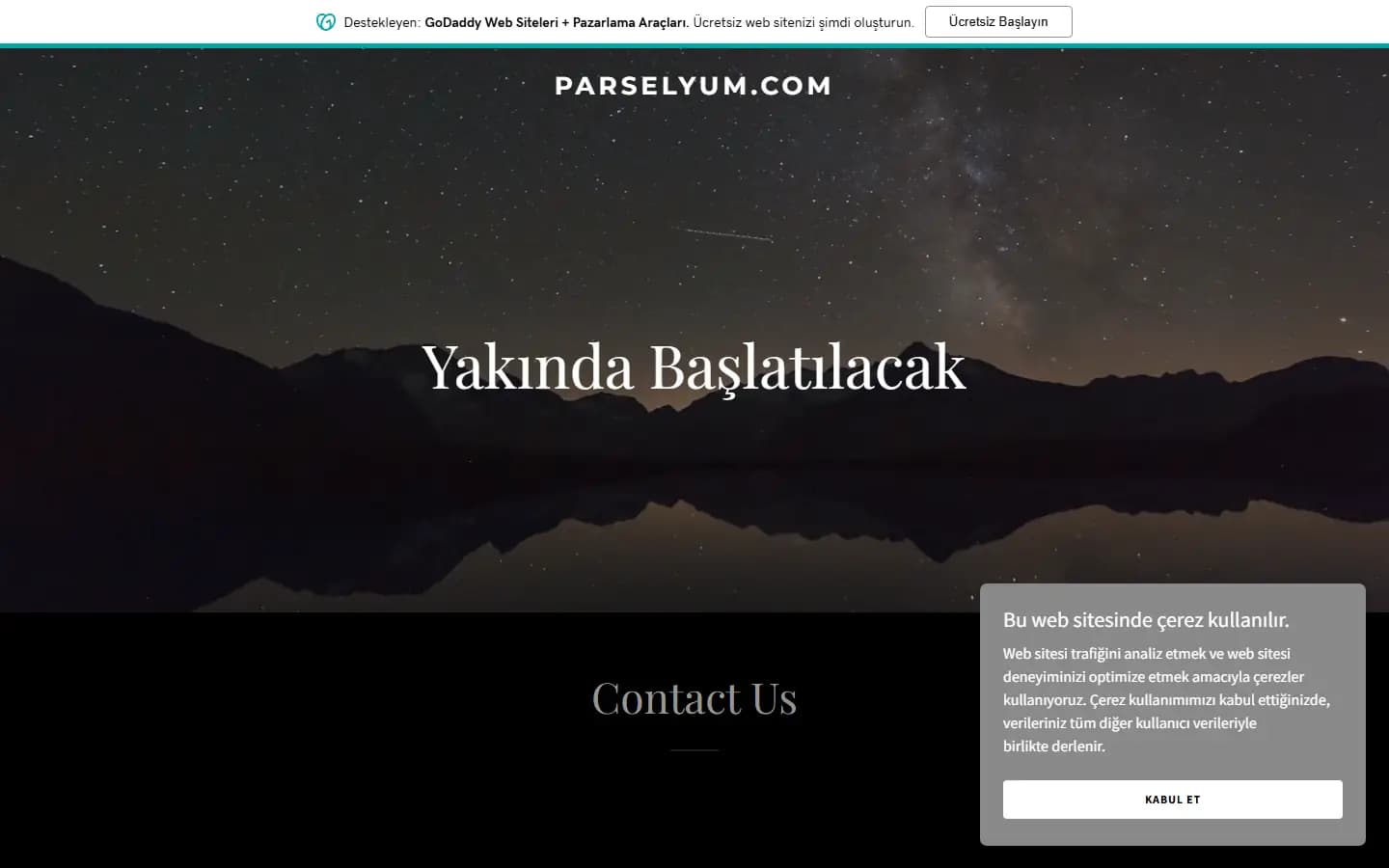 parselyum.com ana sayfa ekran görüntüsü